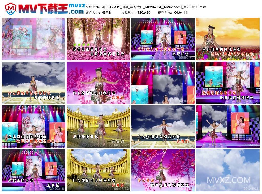 梅了了-来吧_国语_流行歌曲_MB204864